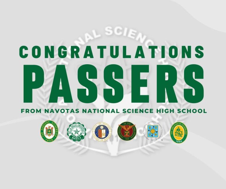 CONGRATULATIONS to Our College Entrance Exam Passers!