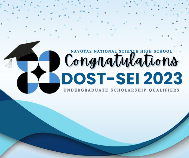 DOST-SEI 2023 UNDERGRADUATE SCHOLARSHIP QUALIFIERS