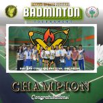 MAPEH Badminton Tournament 1
